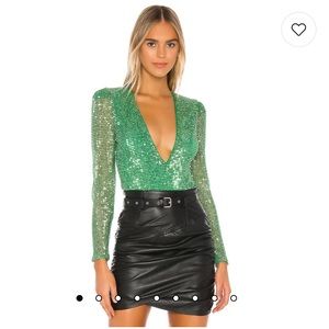 h:ours Sequin Bodysuit